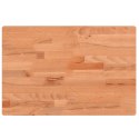BLAT DO STOŁU 80X40X4CM PROSTOKĄTNY LITE DREWNO BUKOWE