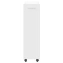 SZAFKA NA KÓŁKACH BIAŁA 60X22X79CM
