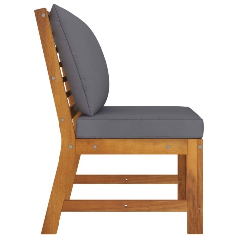 3-CZ. ZESTAWY WYPOCZYNKOWY DO OGRODU Z CIEMNOSZARĄ PODUSZKĄ