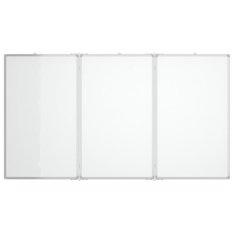 TABLICA MAGNETYCZNA SKŁADANA 180X100X1,7CM ALUMINIOWA