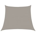 ŻAGIEL PRZECIWSŁONECZNY OGRODOWY MARKIZA TARAS TRAPEZ JASNOSZARY 3/4X3M