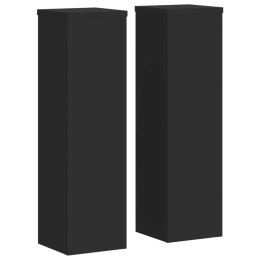 PODSTAWKI POD DONICZKI 2 SZT. CZARNE 17X17X60CM