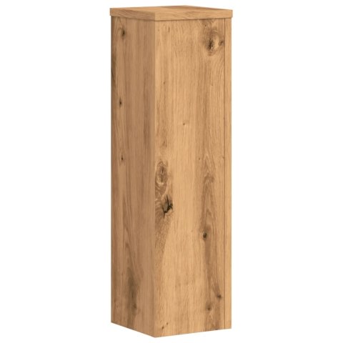 STOJAKI NA ROŚLINY 2 SZT. DĄB ARTISIAN 17X17X60CM