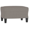 3-OSOBOWA SOFA Z PODNÓŻKIEM TAUPE 180CM TKANINĄ