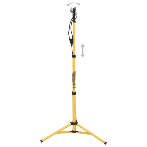 REFLEKTOR LED ZE STOJAKIEM 2X20 W ZIMNE BIAŁE ŚWIATŁO