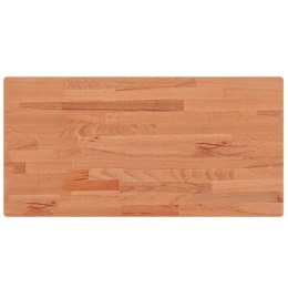 BLAT DO STOŁU 100X50X1,5CM PROSTOKĄTNY LITE DREWNO BUKOWE