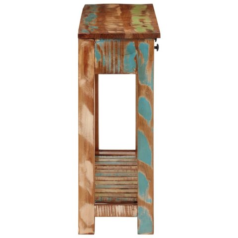 STOLIK KONSOLOWY 110X30X76CM LITE DREWNO Z ODZYSKU