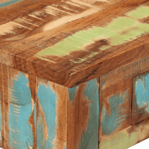 STOLIK KONSOLOWY 110X30X76CM LITE DREWNO Z ODZYSKU