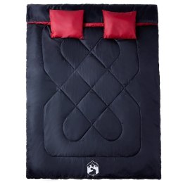 ŚPIWÓR DWUOSOBOWY DLA DOROSŁYCH Z PODUSZKAMI 3-4 PORY ROKU