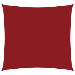 ŻAGIEL PRZECIWSŁONECZNY WODOODPORNY OGRODOWY MARKIZA TARAS 2,5X2,5M CZERWONY