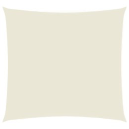 ŻAGIEL PRZECIWSŁONECZNY WODOODPORNY OGRODOWY MARKIZA TARASOWY 5X5M KREMOWY