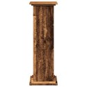 PIEDESTAŁ ZE SCHOWKIEM STARE DREWNO 31X30X90CM