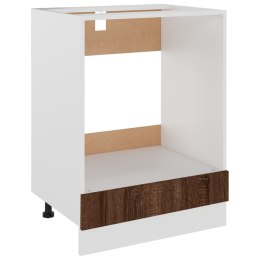 SZAFKA POD PIEKARNIK BRĄZOWY DĄB 60X46X81,5CM