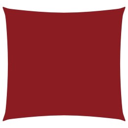 ŻAGIEL PRZECIWSŁONECZNY WODOODPORNY OGRODOWY MARKIZA TARAS 4,5X4,5M CZERWONY