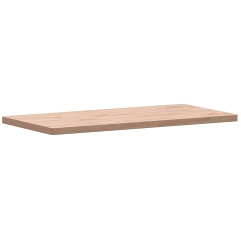 BLAT STOŁU 80X40X2,5CM PROSTOKĄTNY LITE DREWNO BUKOWE