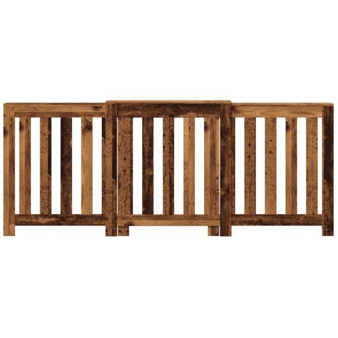 OSŁONA NA GRZEJNIK KALORYFER GRZEJNIKA KALORYFERA STARE DREWNO 205X21,5X83,5 CM