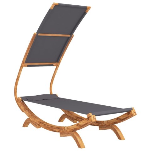 HAMAK Z ZADASZENIEM 100X198X150CM LITE DREWNO ŚWIERKOWE