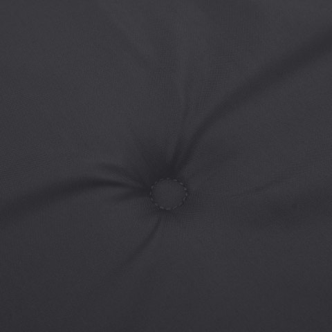 PODUSZKI NA KRZESŁA OGRODOWE 6 SZT. CZARNE 50X50X3CM