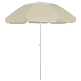 PARASOL PLAŻOWY PIASKOWY ŻÓŁTY 300CM
