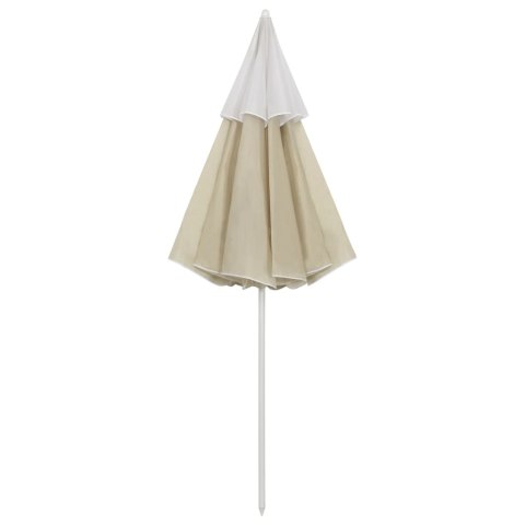 PARASOL PLAŻOWY PIASKOWY ŻÓŁTY 300CM