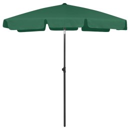 PARASOL PLAŻOWY ZIELONY 180X120CM