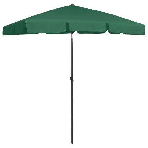 PARASOL PLAŻOWY ZIELONY 180X120CM