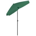 PARASOL PLAŻOWY ZIELONY 180X120CM