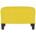 PODNÓŻEK JASNOŻÓŁTY 60X50X41CM TAPICEROWANY TKANINĄ