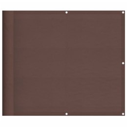 PARAWAN BALKONOWY BRĄZOWY 90X1000CM 100% POLIESTER OXFORD