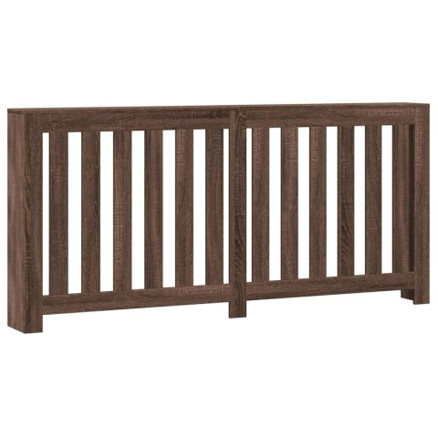 OSŁONA NA GRZEJNIK KALORYFER GRZEJNIKA KALORYFERA BRĄZOWY DĄB 175X20X82 CM