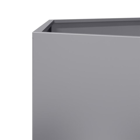 DONICA OGRODOWA SZEŚCIOKĄTNA 69X60X45CM STAL GALWANIZOWANA