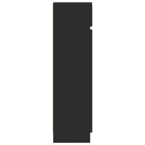 SZAFKA NA BUTY CZARNA 100,5X28X100CM