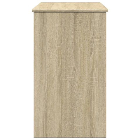 TOALETKA Z LUSTREM DĄB SONOMA 100X45X76CM