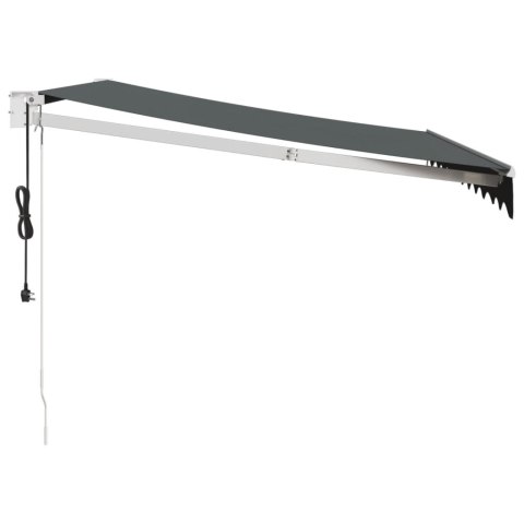 ZWIJANA MARKIZA AUTOMATYCZNA ANTRACYTOWA 3,5X2,5M