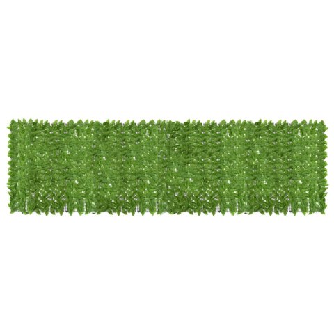 PARAWAN BALKONOWY PANEL ZIELONE LIŚCIE 500X150CM
