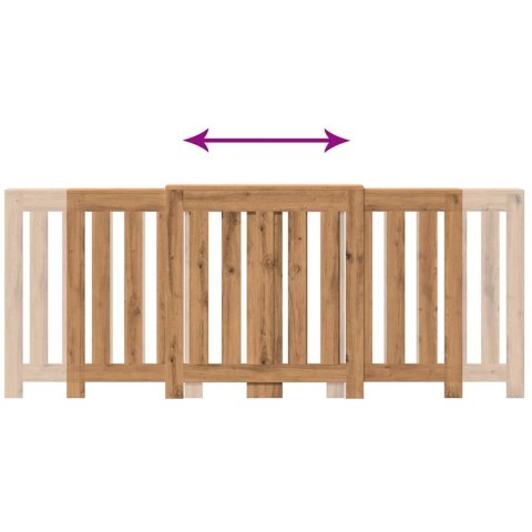 OSŁONA NA KALORYFER GRZEJNIK DĄB ARTISAN 205X21,5X83,5CM