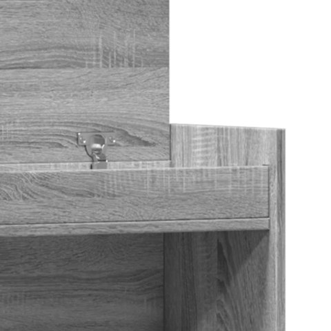 SZAFKA NA BUTY SZARY DĄB SONOMA 100,5X28X100CM