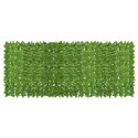 PARAWAN BALKONOWY PANEL ZIELONE LIŚCIE 400X150CM