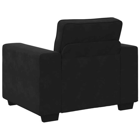 SOFA FOTEL CZARNY 60CM AKSAMIT