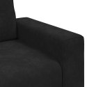 SOFA FOTEL CZARNY 60CM AKSAMIT
