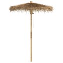 PARASOL TIKI Z BALDACHIMEM Z LIŚCI BANANOWCA 150CM BAMBUS