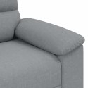 SOFA FOTEL JASNOSZARY 60CM TKANINA