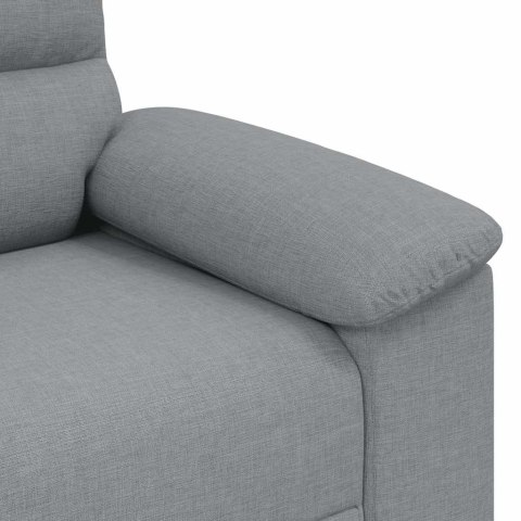 SOFA FOTEL JASNOSZARY 60CM TKANINA