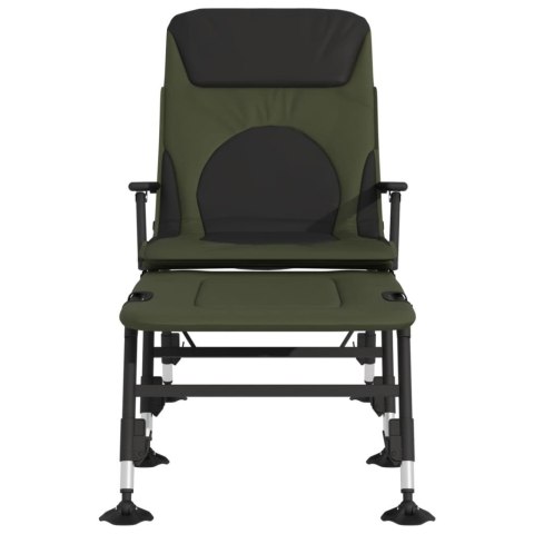 KRZESŁO WĘDKARSKIE Z FUNKCJĄ SPANIA REGULOWANE NOGI DO BŁOTA