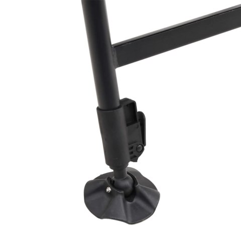 KRZESŁO WĘDKARSKIE Z FUNKCJĄ SPANIA REGULOWANE NOGI DO BŁOTA