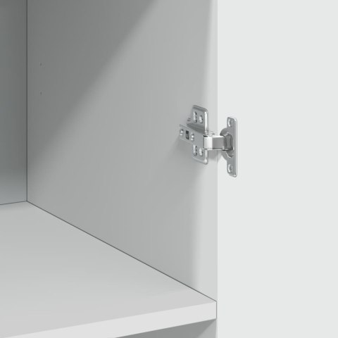 WYSOKA SZAFKA BIAŁA 70X42,5X185CM