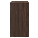 TOALETKA ZE STOŁKIEM BRĄZOWY DĄB 60X40X113,5CM