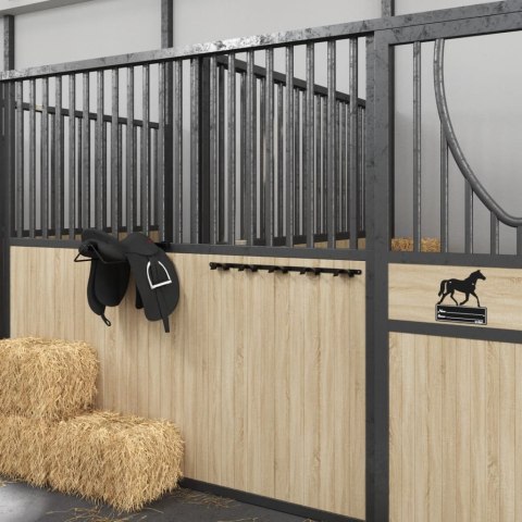 WIESZAK NA 5 OGŁOWI CZARNY ŻELAZNY