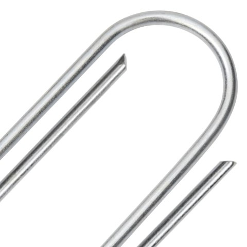 KOŁKI GRUNTOWE W KSZTAŁCIE LITERY U 25 SZT. 15X3,5CM STAL