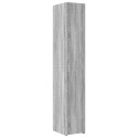 WĄSKA SZAFKA SZARY DĄB SONOMA 30X42,5X225CM